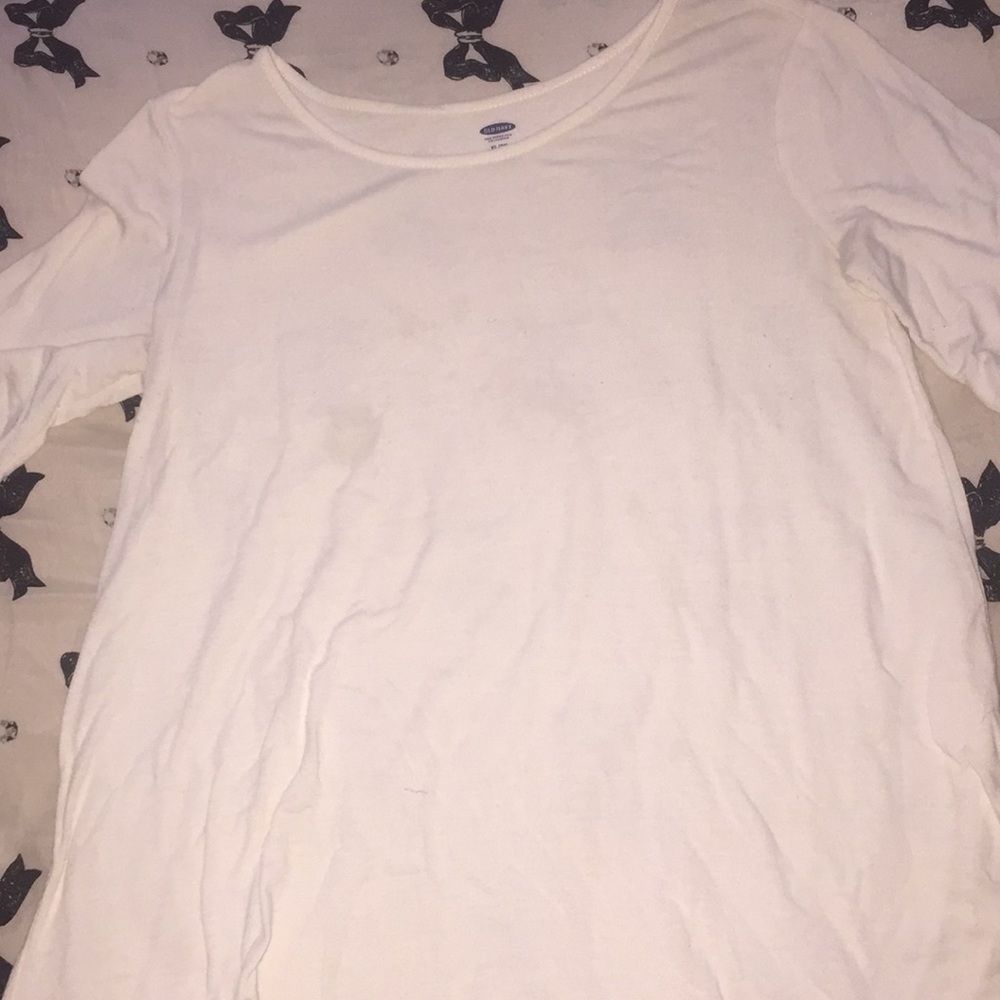 Basic white tee